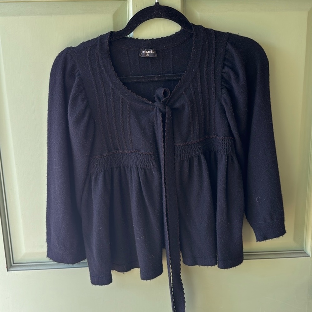 Vintage Chanel cashmere sweater